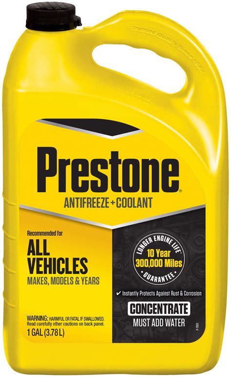 prestone radiator coolant|Prestone Antifreeze in Antifreeze & Car Coolants